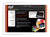 DPF Print and Promotions Website